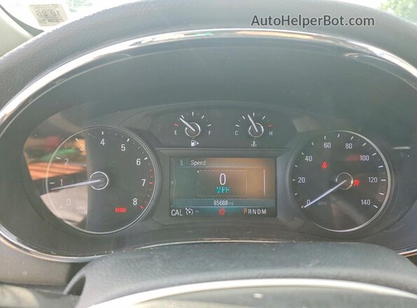 KL4CJESB6MB338867 2021 BUICK ENCORE White Instrument cluster view