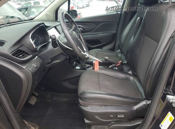 KL4CJESB6MB341915 2021 BUICK ENCORE Black წინა სალონის ხედი