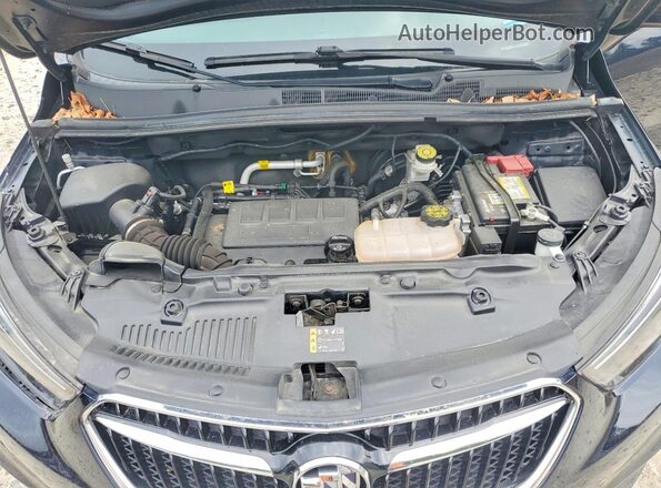 KL4CJESB6MB341915 2021 BUICK ENCORE Black ძრავის განყოფილების ხედი