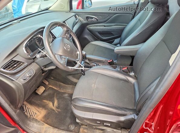 KL4CJESB7HB124038 2017 BUICK ENCORE Red Front interior view