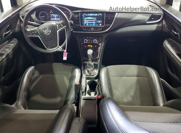 KL4CJESB7MB336917 2021 BUICK ENCORE Black წინა პანელის ხედი