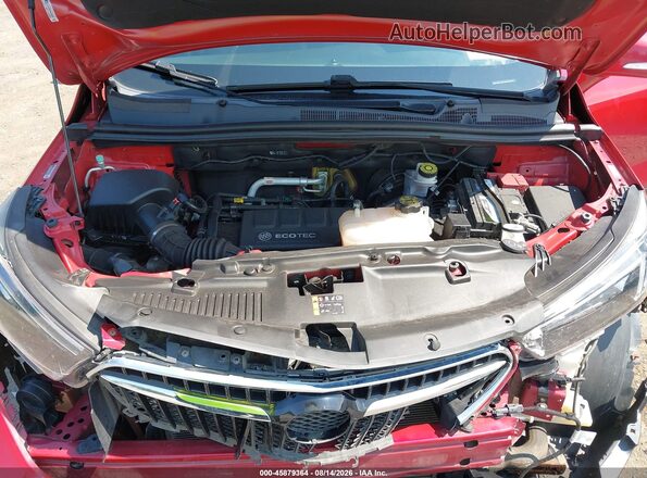 KL4CJESB8HB248349 2017 BUICK ENCORE Red Вид ззаду