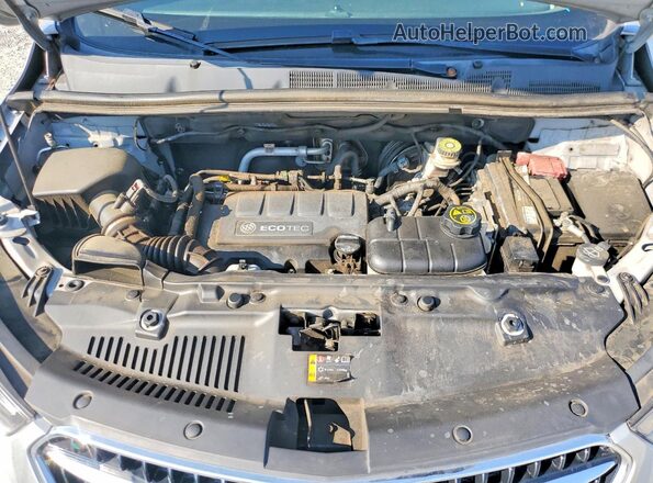KL4CJESB8LB023535 2020 BUICK ENCORE Silver Engine compartment view