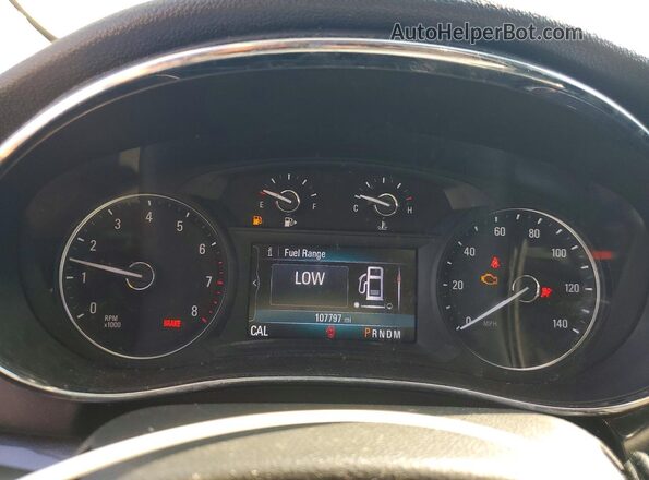 KL4CJESB8LB023535 2020 BUICK ENCORE Silver Instrument cluster view