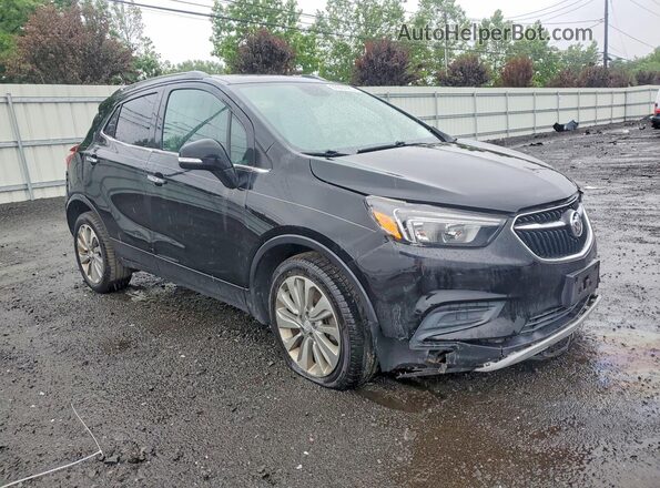 KL4CJESB9KB716287 2019 BUICK ENCORE Черный Передняя правая четверть