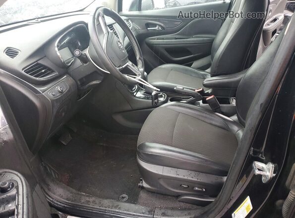 KL4CJESB9KB716287 2019 BUICK ENCORE Черный Вид салона спереди