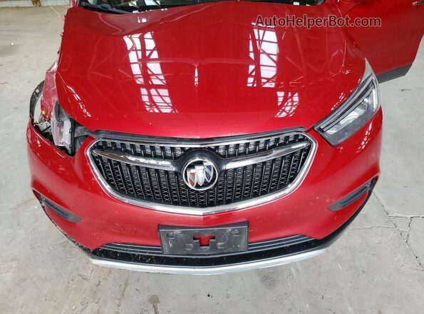 KL4CJESB9KB892661 2019 BUICK ENCORE Red Vista del compartimento del motor