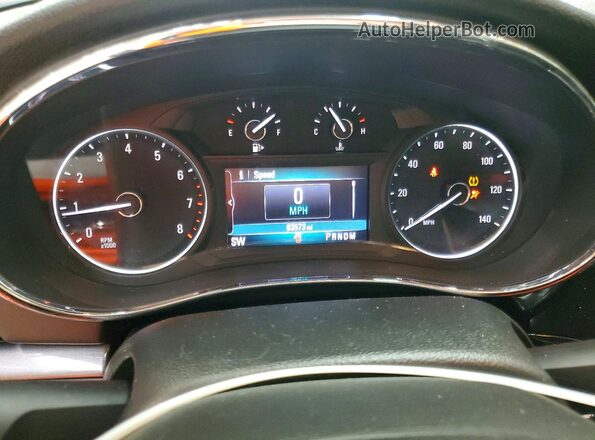 KL4CJESB9KB892661 2019 BUICK ENCORE Red Vista del cuadro de instrumentos