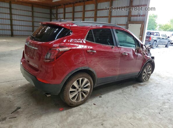 KL4CJESB9KB892661 2019 BUICK ENCORE Red Trasero derecho