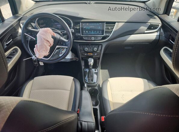 KL4CJESBXLB020863 2020 BUICK ENCORE Blue Widok deski rozdzielczej