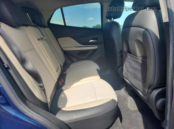 KL4CJESBXLB020863 2020 BUICK ENCORE Blue Widok wnętrza z tyłu