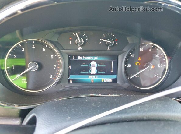 KL4CJESM0MB370621 2021 BUICK ENCORE White ხელსაწყოთა პანელის ხედი