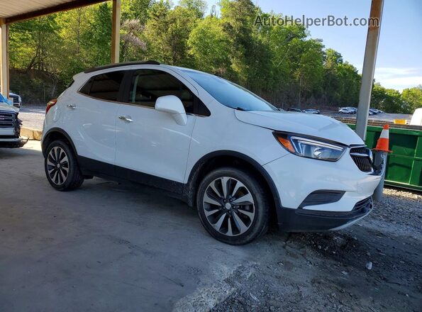 KL4CJESM0MB370621 2021 BUICK ENCORE White წინა მარჯვენა