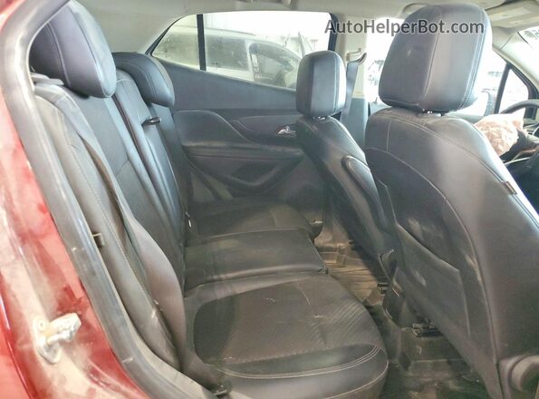 KL4CJESM2NB505325 2022 BUICK ENCORE Красный Вид задней части салона