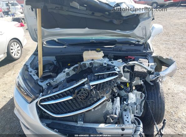 KL4CJESM3NB533795 2022 BUICK ENCORE Silver Вид ззаду