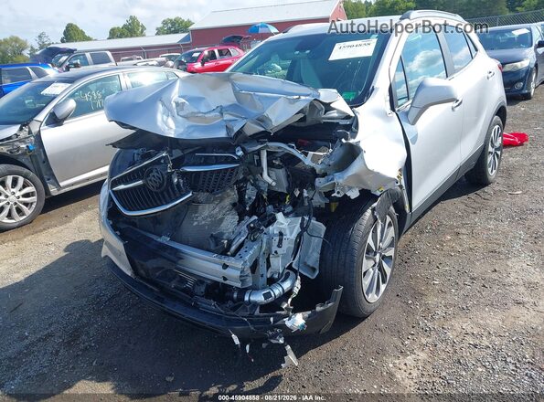 KL4CJESM3NB533795 2022 BUICK ENCORE Silver Вид спереду