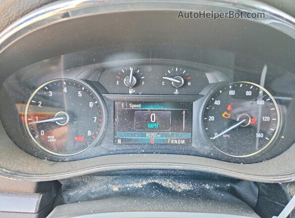 KL4CJESM4MB369486 2021 BUICK ENCORE White Instrument cluster view