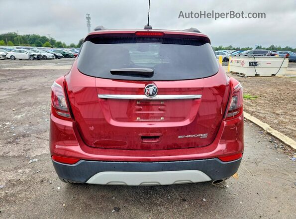 KL4CJESM4NB554347 2022 BUICK ENCORE Red Widok z tyłu