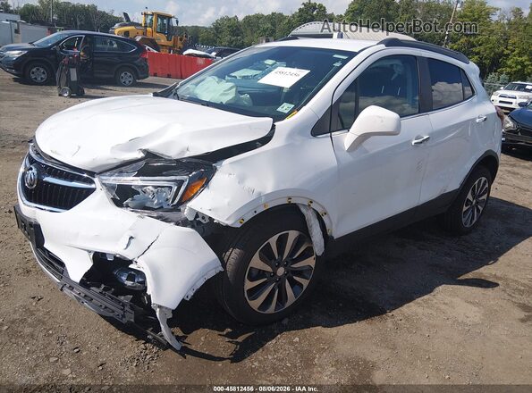 KL4CJESM5NB509434 2022 BUICK ENCORE White Front left