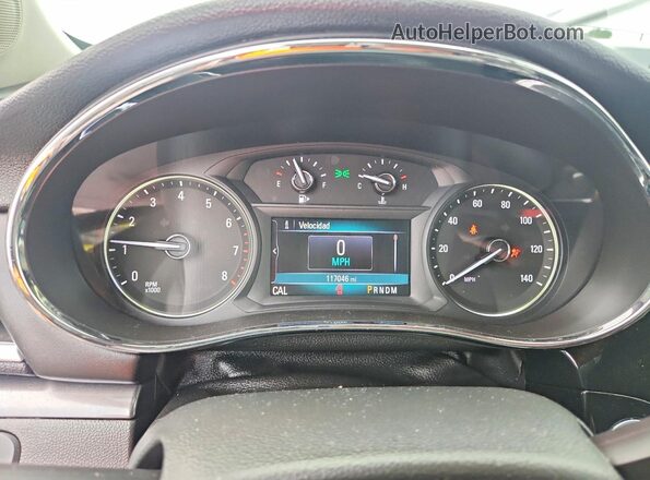 KL4CJESM6MB372566 2021 BUICK ENCORE White Vista del cuadro de instrumentos