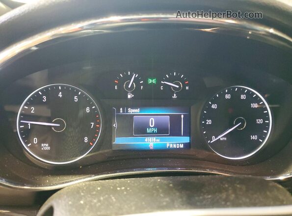 KL4CJESM6NB500435 2022 BUICK ENCORE Серебряный Вид щитка приборов