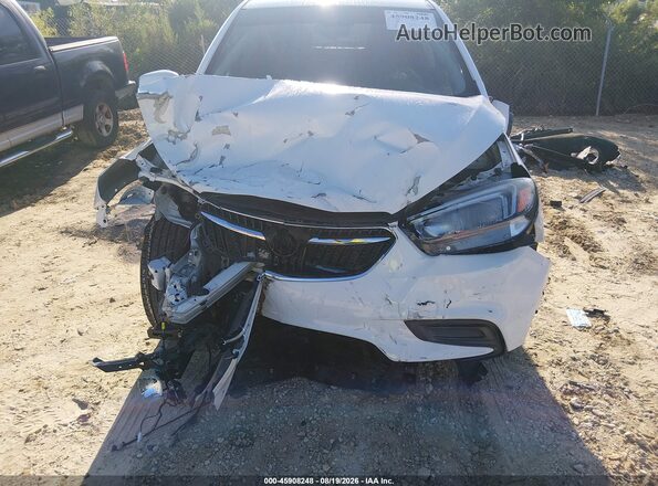KL4CJESM6NB527361 2022 BUICK ENCORE White Instrument cluster view