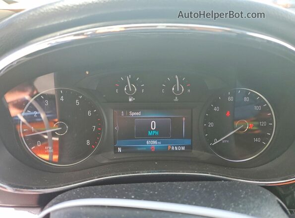 KL4CJESM7MB372608 2021 BUICK ENCORE White Instrument cluster view