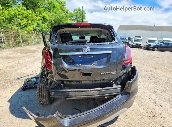 KL4CJESM9NB566865 2022 BUICK ENCORE Black Հետևի տեսք