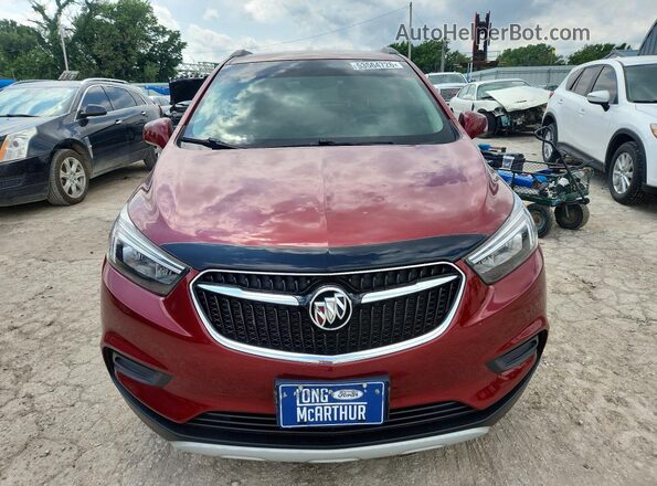 KL4CJESMXNB509994 2022 BUICK ENCORE Red Դիմացի տեսք