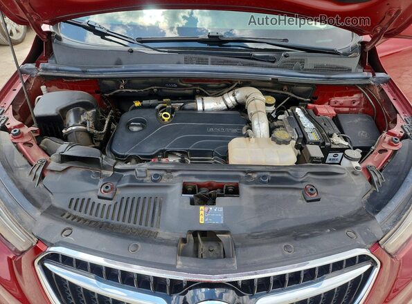 KL4CJESMXNB509994 2022 BUICK ENCORE Red Սալոնի հետևի տեսք