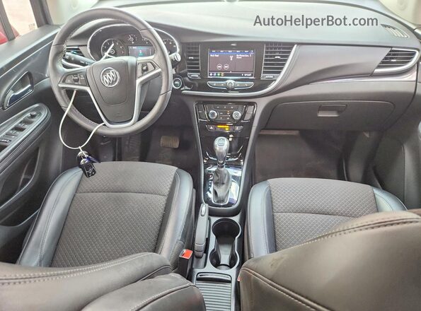 KL4CJESMXNB509994 2022 BUICK ENCORE Red Առջևի վահանակի տեսք