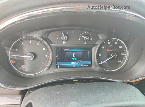 KL4CJESMXNB509994 2022 BUICK ENCORE Red Սարքավորումների վահանակի տեսք