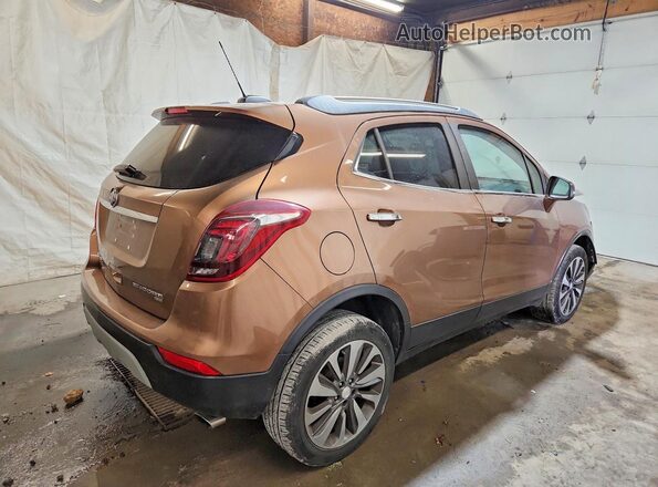 KL4CJFSB4HB095443 2017 BUICK ENCORE Золотой Задняя правая четверть
