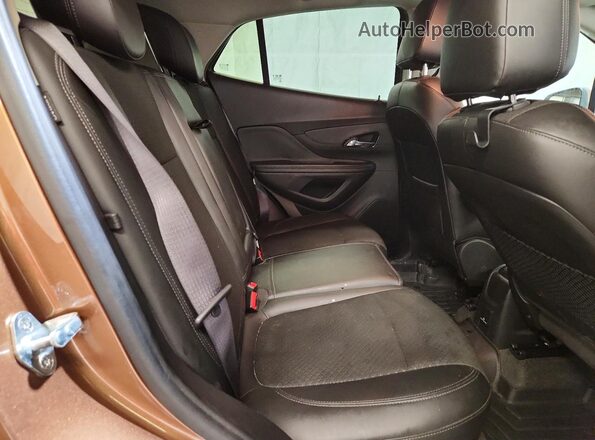 KL4CJFSB4HB095443 2017 BUICK ENCORE Золотой Вид задней части салона