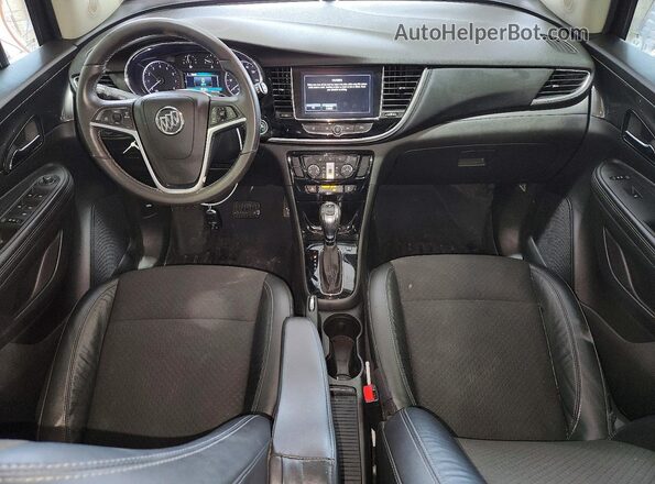 KL4CJFSB4HB095443 2017 BUICK ENCORE Золотой Вид панели приборов