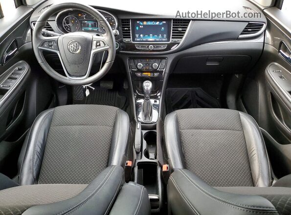 KL4CJFSB5HB022372 2017 BUICK ENCORE White Dashboard view