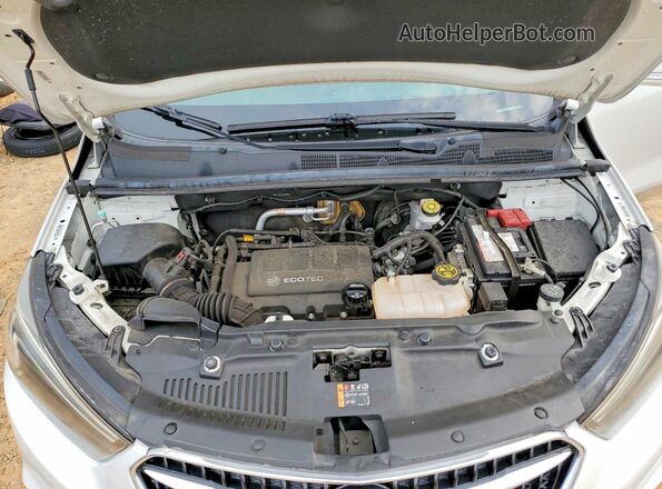 KL4CJFSB5HB022372 2017 BUICK ENCORE White Engine compartment view