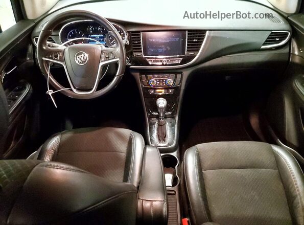 KL4CJFSB7HB014306 2017 BUICK ENCORE White Dashboard view