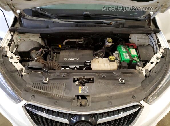 KL4CJFSB7HB014306 2017 BUICK ENCORE White Engine compartment view