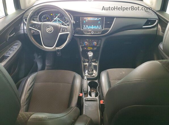 KL4CJFSB7HB217812 2017 BUICK ENCORE Silver Dashboard view