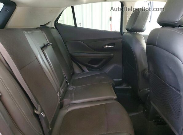 KL4CJFSB7HB217812 2017 BUICK ENCORE Silver Rear interior view
