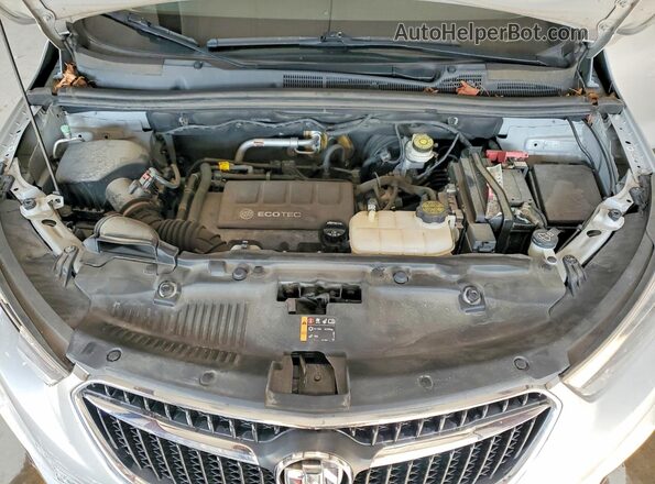 KL4CJFSB7HB217812 2017 BUICK ENCORE Silver Engine compartment view
