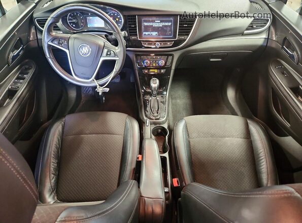 KL4CJFSBXHB237701 2017 BUICK ENCORE Black Вид панелі приладів