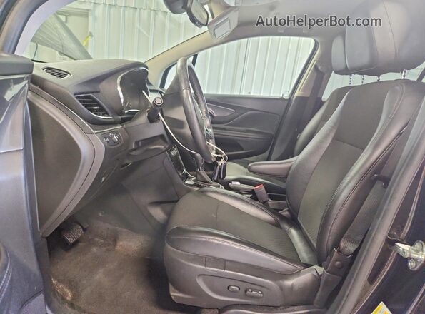 KL4CJFSBXHB237701 2017 BUICK ENCORE Black Вид салону спереду