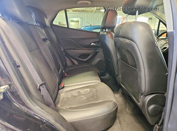 KL4CJFSBXHB237701 2017 BUICK ENCORE Black Вид задньої частини салону