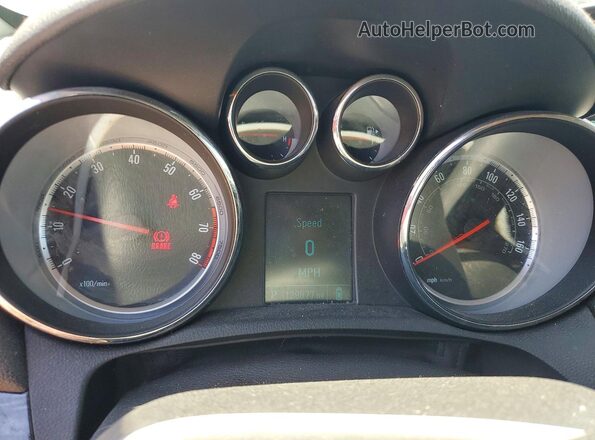 KL4CJGSB0GB528342 2016 BUICK ENCORE Угольный Вид щитка приборов