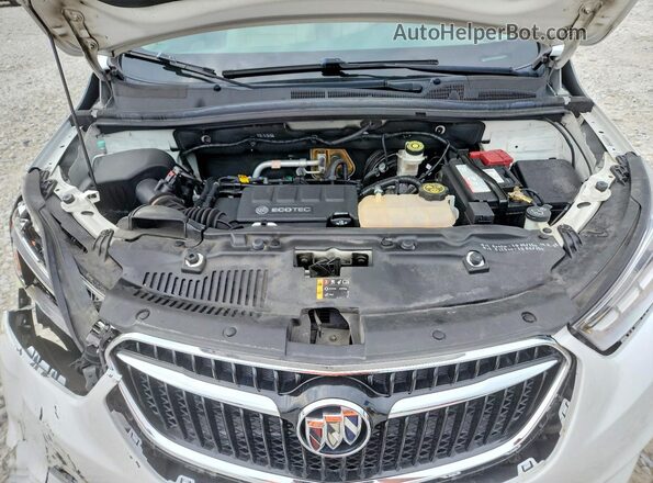 KL4CJGSB3HB021498 2017 BUICK ENCORE White Engine compartment view