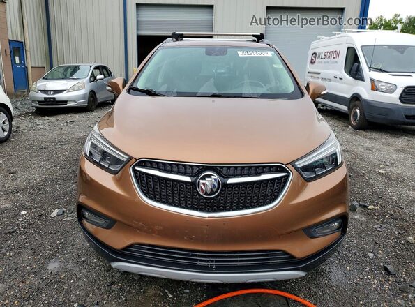 KL4CJGSB4HB016682 2017 BUICK ENCORE Коричневый Вид спереди
