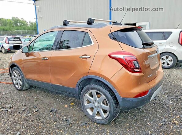 KL4CJGSB4HB016682 2017 BUICK ENCORE Коричневый Задняя левая четверть