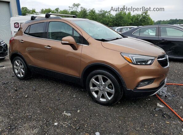 KL4CJGSB4HB016682 2017 BUICK ENCORE Коричневый 